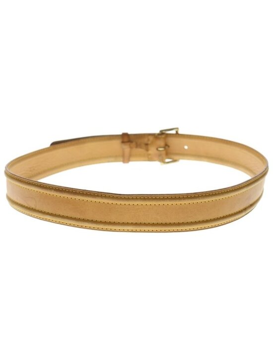 Louis Vuitton Picule Serie Leather Belt Gold Brown main image 4